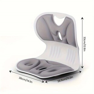 1pc Ergonomic Lumbar Support Pillow,Anti-Fatigue Back Cushio