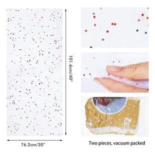 Christmas Snow Cover Blanket Artificial Cotton Blanket for C