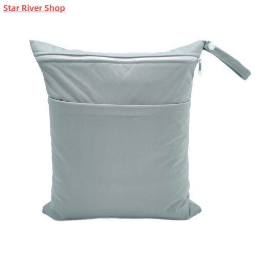 Morandi color Double Zippered Wet/Dry Bag Waterproof Wet Clo