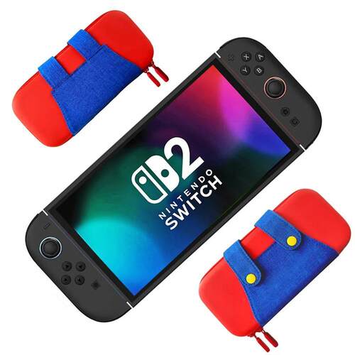Slim Travel Case for 2025 Switch 2 Accessories, Waterproof E