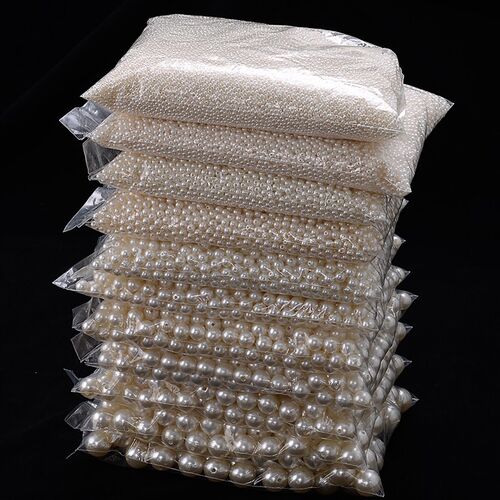 3/4/5/6/8/10/12/14/16/18/20mm Pearl Beads ABS Loose Round Be