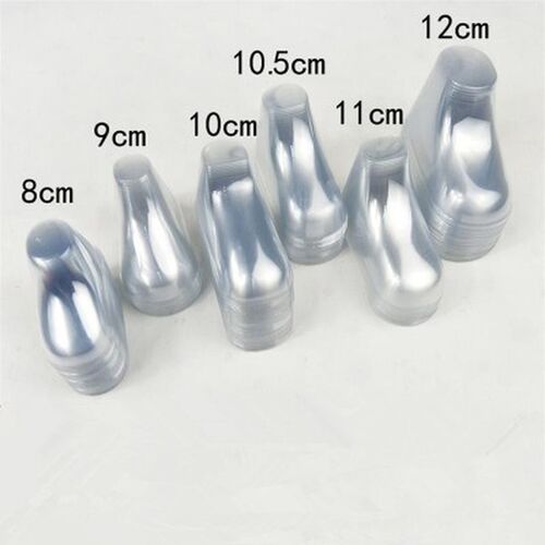 10Pcs Clear Plastic Baby Feet Display Baby Booties Shoes Soc