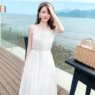 Travel Seasie Holiay Womens Summer Off-shouler White Egant