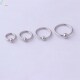Body Jewelry 12mm Hoop Nose Septum Ball Piercing Ring