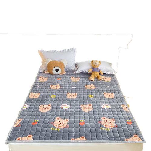 Milk Flannel Mattess Thickened Coral Fleece Bed Mattess Tata