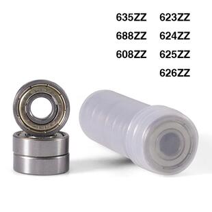 10pcs Flange Ball Bearing 608zz 623zz 624zz 625zz 635zz 626z