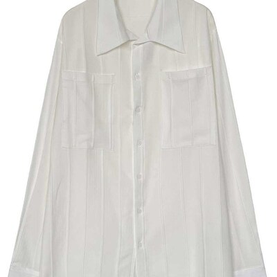 New Light Mature Style Elegant Long Sleeve Shirt Mens Sprin