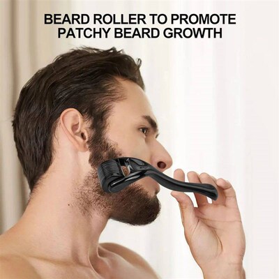 Derma Roller for Facial Body Hair Growth,540 Needles, Micro