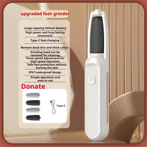 Electric Callus Remover-Professional Pedicure ToolS,Foot Fil