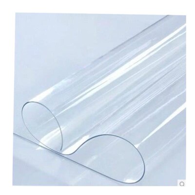 Waterproof PVC Table cloth Transparent Cover Mat Kitchen