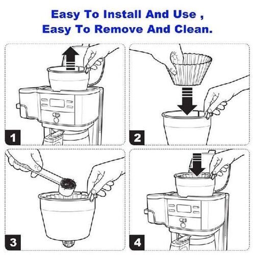 Coffee Maker Brew Basket Replacement For Mr. Coffee Filter