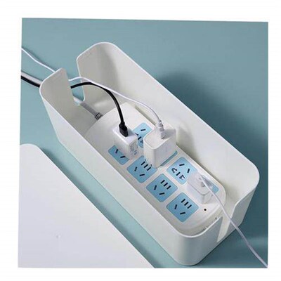 cable box organizer tv storage wire socket line management 1