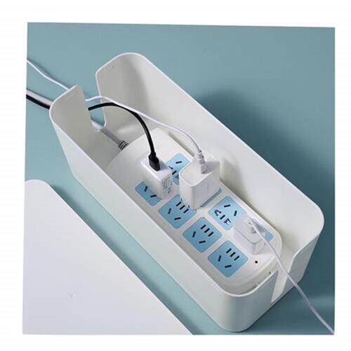 cable box organizer tv storage wire socket line management 1