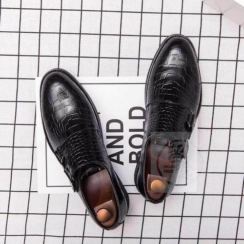 -Autumn Four Seasons New Clothes Low-Top Shoes Leather Shoes
