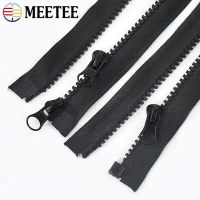 60-300cm 5# 8# Resin Zipper for Sewing Long Open-End Zippers