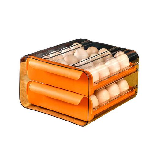 Household Egg Storage Box Drawer-type Fresh-keeping Box for