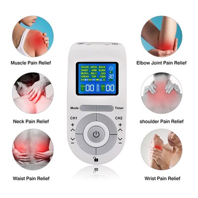 New Electric Tens Muscle Stimulator Ems Acupuncture Face Bod