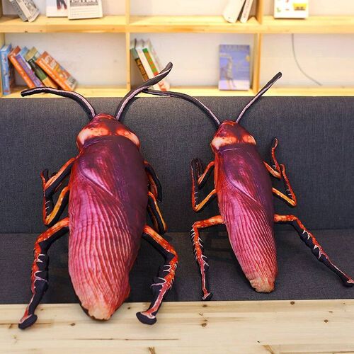 Cockroach Plush Baby Toys Creative Simulation 3D Insect Pill