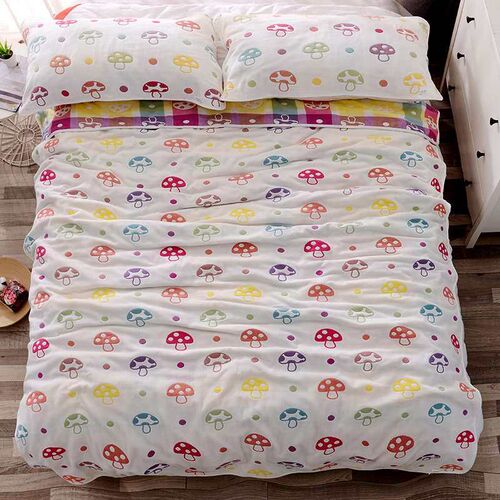 Towel Quilt Cotton Six-Layer Gauze Towel Quilt Soft and Comf