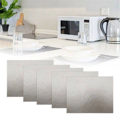 5pcs Microwave Mica Sheet High Temperature Insulation