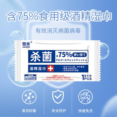 Alcohol Wipes Disinfectant Large Pack Small Pack Hygiene Wet