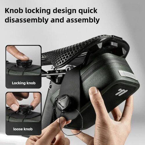 Mini Bicycle Saddle Bag Lightweight Small 0.5L Bike Bag Port
