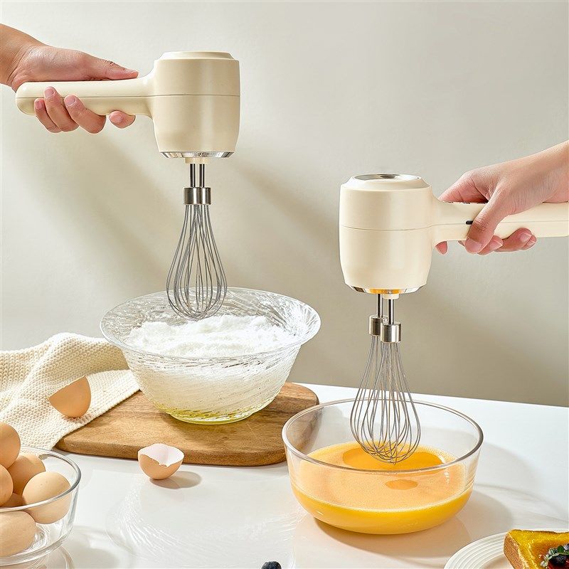 头电动打蛋器家用小型鸡蛋烘焙专用工具自动无线搅拌奶油打发器