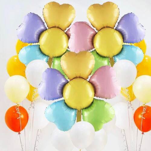 1pcs Cartoon Animal Balloons Large Colorful Flower Bee Ant M