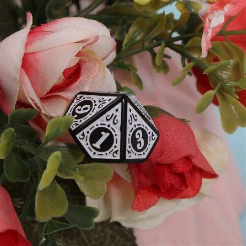 10Pcs Table Game Dice D10 Multi-Faceted Acrylic Game Dice