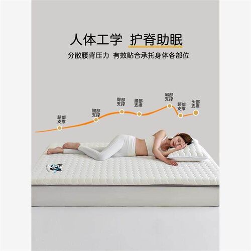 Natural latex mattress topper pad 0cm memory foam sponge