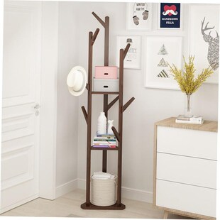 hanger 衣架 coat wooden clothes racks stand rack cloth