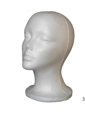 female styrofoam mannequin manikin head model foam wig hai