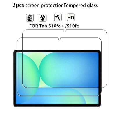 2PCS Tempered Glass Screen Protector For  Galaxy Tab S10 FE
