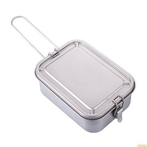 N0HA Camping Lunch Box Portable Bentos Box Rectangle Lunch