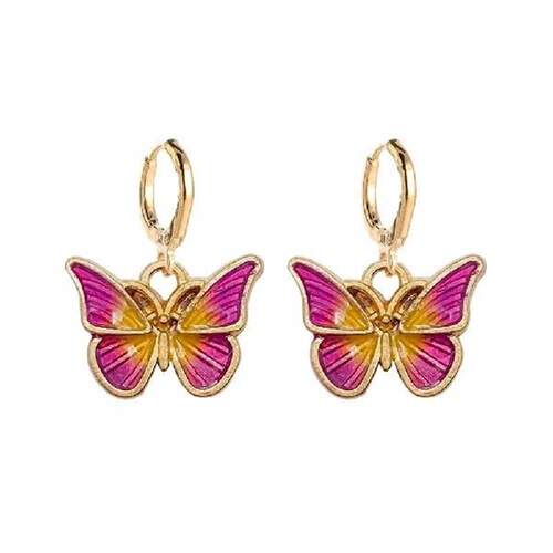 8pcs/Set Knitting Stitch Markers butterfly Charms Crochet