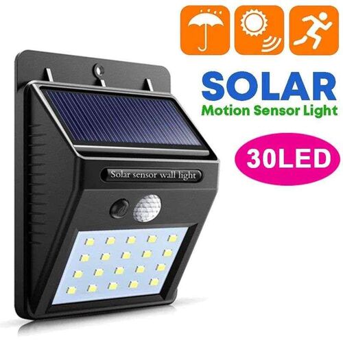 30 LED Solar Light PIR Motion Sensor Wall Light Outdoor Sola