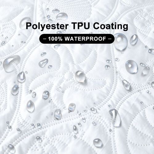 Waterproof Mattress Protector Fitted Sheet bed cover Quilted