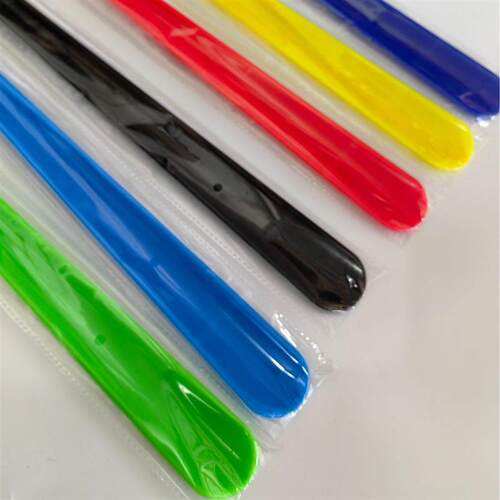 Colorful plastic shoe horn, extended and thickened design, n