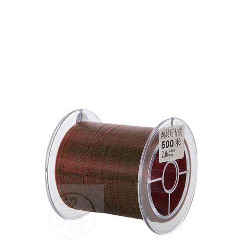 。Discoloration spot line 500m spot fishing line strong pull