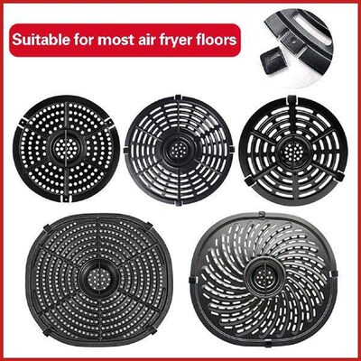 10pcs Airfryer Bottom Plate Bumpers Mini Silicone Baking