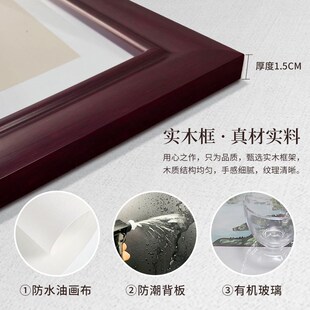 徐悲鸿国画雄鸡图中式玄关装饰画竖版水墨走廊过道壁画骏马挂画