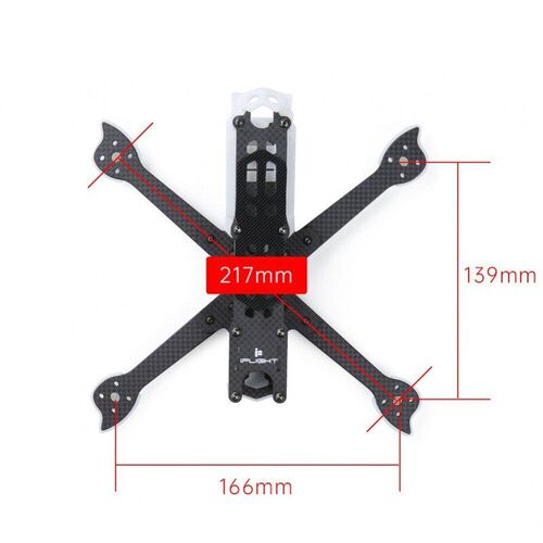 IFlight Cidora SL5 V2.1 HD 217mm 3K Carbon Fiber Frame Kits