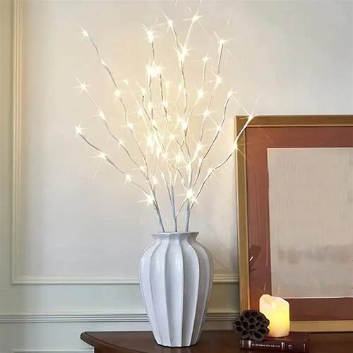 White Birch Branch Light LED Lights Christmas Party Wedding