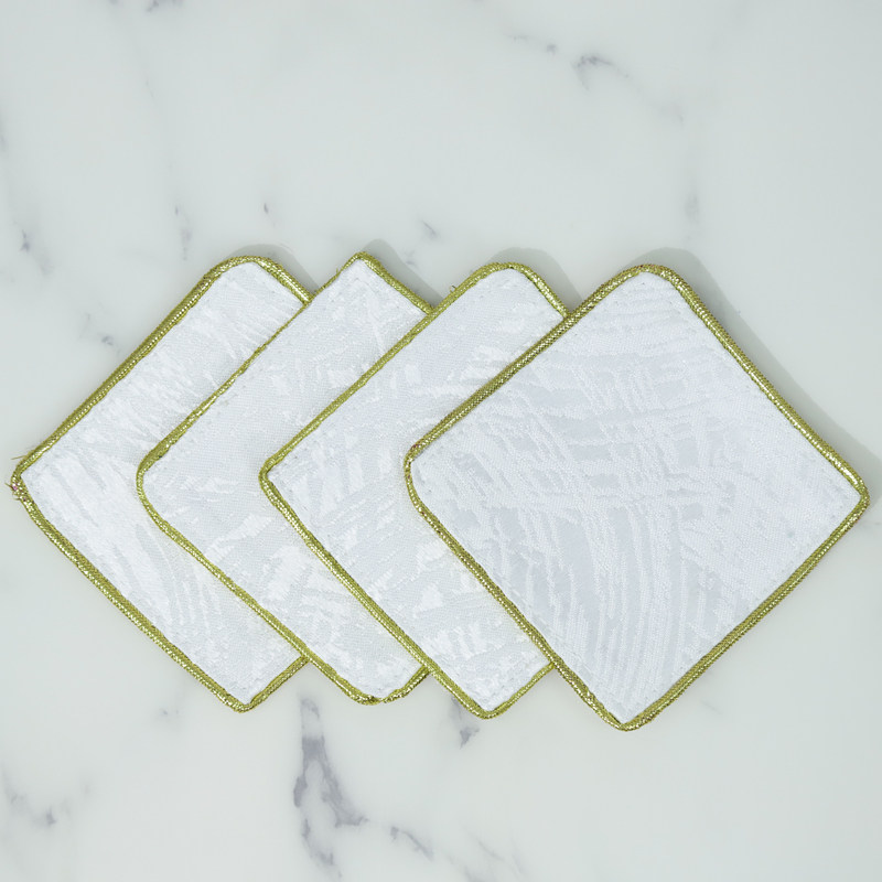 现代中式茶杯垫布艺镶边杯垫茶具垫布茶室摆件茶桌茶席隔热垫定制,居家布艺,餐垫,淘宝优惠券,粉丝福利购,淘宝优惠卷