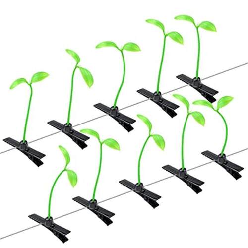 5 Pcs Funny Grass Hair Clips Bean Sprout Hair Pins For Women