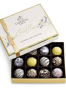 Godiva Chocolatier Birthday Truffles Assorted Chocolate G