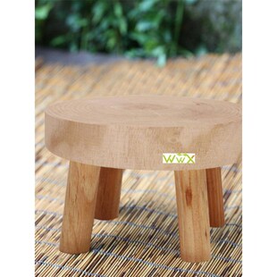 Wooden Plant Stand Flower Pot Base Holder Indoor 木质花凳
