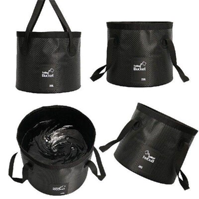 20L Fishing Folding Bucket Waterproof Camping Bucket Bag