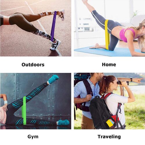 Exercise Resistance Bands Fitness Rubber Yoga Elastic Band