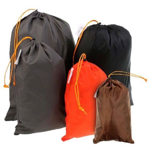 5pcs Drawstring Stuff Sack Clothes Shoes Storage Bag Travel